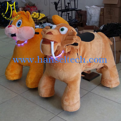 Hansel plush  rideable machines stuffy animal amusement park equipment rides المزود