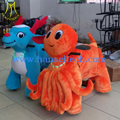 Hansel low price battery operated  electrical toy non coin animal kid riding ride المزود