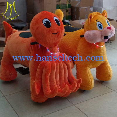 Hansel low price battery operated  electrical toy non coin animal kid riding ride المزود