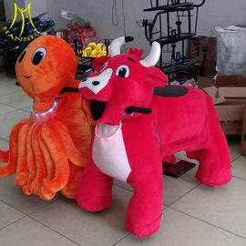 Hansel walking kids animal ride for mall electronic game machine  electric ride on animals outdoor ride on animals المزود