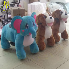 Hansel amusement park playground games stuffed electric animal scooters المزود