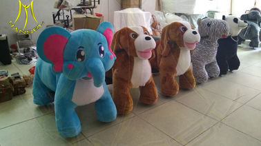 Hansel amusement park electric toy animal plush motorcycle ride المزود