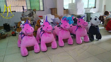 Hansel amusement park electric toy animal plush motorcycle ride المزود