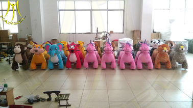 Hansel cheap indoor safari zippy battery rides on stuffed animal scooter المزود