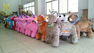 Hansel children ride on animal cars go kart stuffed electric toy animal المزود