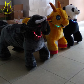 Hansel   best selling family entertainment kids battery powered animal bikes mall car for sales المزود