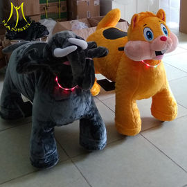 Hansel   best selling family entertainment kids battery powered animal bikes mall car for sales المزود