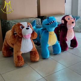 Hansel  playground dinosaur riding toys for child coin operated stuffed animal toys kiddie rides المزود