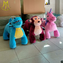 Hansel  playground dinosaur riding toys for child coin operated stuffed animal toys kiddie rides المزود