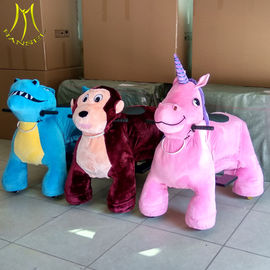 Hansel  playground dinosaur riding toys for child coin operated stuffed animal toys kiddie rides المزود