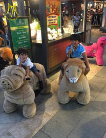 Hansel cheap outdoor playground 24 v electric ride on animals  children electronics toys ride game المزود