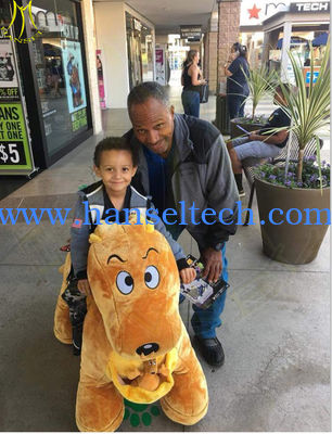 Hansel  coin operated car kids ride on stuffed animal toy electric  ride المزود