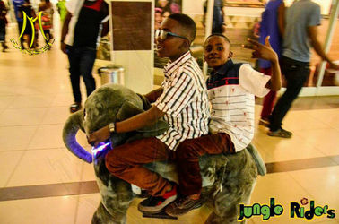 Hansel  fast profits hot coin operated stuffed animal electrical scooter kids and adult can ride together المزود