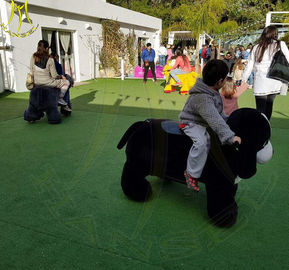 Hansel Hot selling shopping mall electric mountable animal plush ride المزود