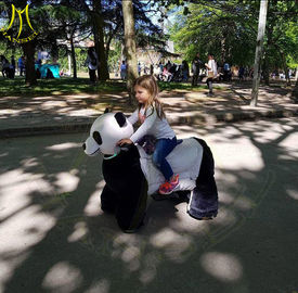 Hansel 2018 zoo animals children park products walking plush animal ride المزود