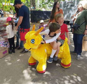 Hansel amusement park games electric plush toys stuffed animals for sale المزود