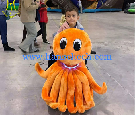 Hansel amusement park kids indoor rides electric mountable animals المزود