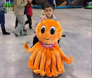Hansel amusement kids funfair plush battery operated zoo animal rides المزود