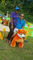 Hansel  amusement ride train toy ride on fox toys amusement cars rides المزود