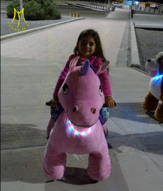 Hansel amusement children walking stuffed animals coin operated rides المزود