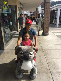 Hansel  indoor amusement park battery powered plush animal electronic scooter المزود
