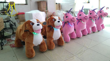 Hansel hot selling kids walking battery operated ride on unicorn for mall المزود