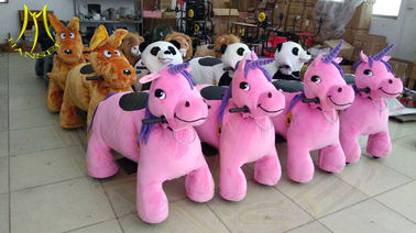 Hansel amusement park coin operated battery operated dog toy for kids المزود