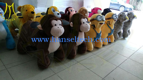 Hansel  child riding toys battery operated ride toy animals cart for mall المزود