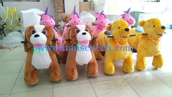 Hansel   coin operated ride on animal walking animal toy for birthday parties المزود