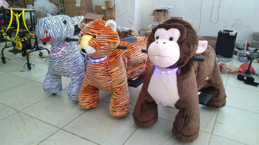 Hansel fast profits battery operated zoo animal toys walking animal scooter ride theme park equipment for sale المزود