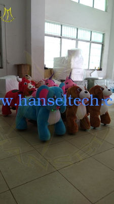 Hansel walking dog battery operated ride horse animal electric monkey ride in mall المزود