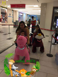 Hansel  High quality plush animal design electric kids entertainment equipment furry animal toy المزود