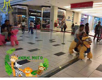 Hansel happy ride toy animal toy electric animal kiddie ride with coin operated المزود
