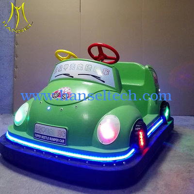 Hansel hot selling playground plastic childrens swing car toy bumper car for sale المزود