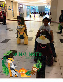 Hansel electric ride on animals shopping mall plush electric ride on horse المزود