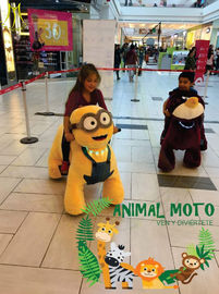 Hansel electric ride on animals shopping mall plush electric ride on horse المزود