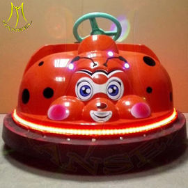 Hansel hot selling stuffed playground coin operated bumper car for sale المزود