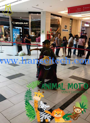 Hansel  hot-selling kids plush riding animals plush riding motorized animals المزود