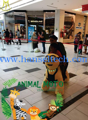 Hansel  hot-selling kids plush riding animals plush riding motorized animals المزود