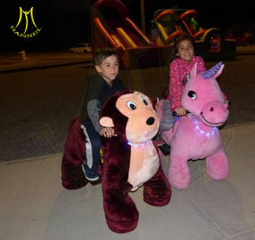 Hansel stuffed animal ride electric kids dinasours toys cheap motorized animal car المزود