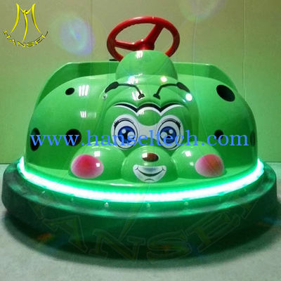 Hansel amusement mini electric kids token operated electric bumper cars المزود