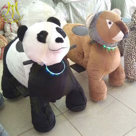 Hansel amusement park electric stuffed ride on Zoo animals toys for sale المزود