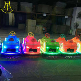 Hansel colorful light plastic battery operated kids bumper cars المزود