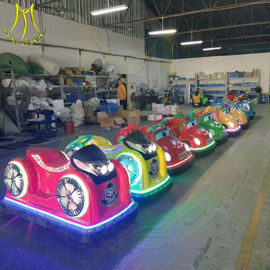 Hansel hot selling stuffed kids rides cars coin operated plastic bumper cars المزود