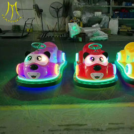 Hansel hot selling stuffed kids rides cars coin operated plastic bumper cars المزود