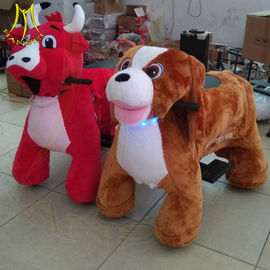 Hansel hot selling kids walking battery operated ride on stuffed animals المزود