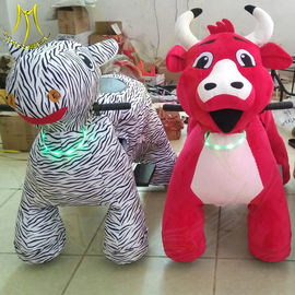 Hansel hot selling kids indoor rides walking electric mountable animals rides المزود