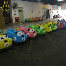 Hansel hot selling kids ride on battery operated plastic bumper car المزود