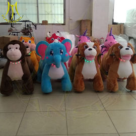 Hansel amusement walking plush animal horse electric plush animals المزود
