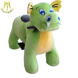Hansel latest amusement walking unicorn toy plush animal horse electric scooter المزود